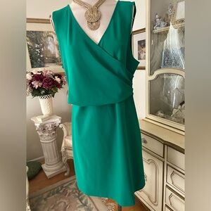 Boston Proper NWT Green Sleeveless Dress Size XL. C:4501